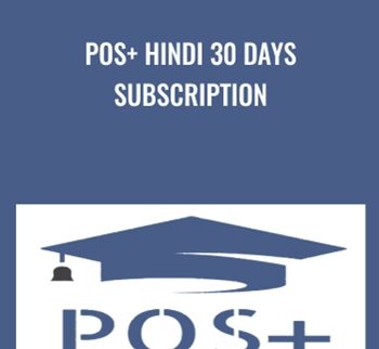 POS+ Hindi 30 Days Subscription - Surjeet Kakkar