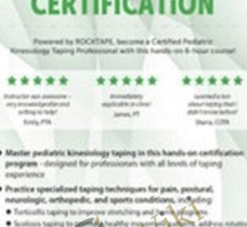 Pediatric Kinesiology Taping Certification - John Koniuto