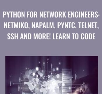 Python for Network Engineers: Netmiko, NAPALM, pyntc, Telnet, SSH and more! Learn to code - David Bombal