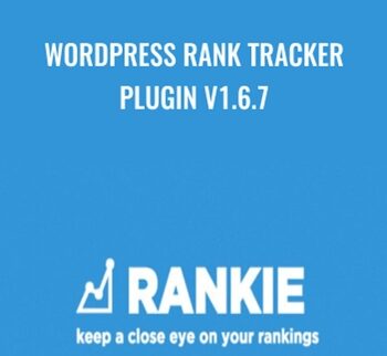 WordPreass Rank Tracker Plugin V1.6.7 –  Rankie