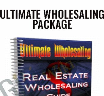 Real Estate Wholesaling Guide, Ultimate Wholesaling Package – Eric Medemar