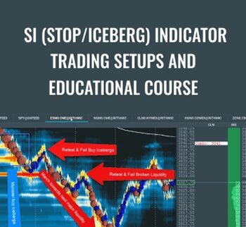 SI (STOP/ICEBERG) Indicator Trading Setups And Educational Course – Scott Pulcini