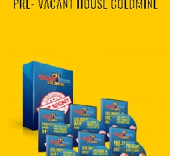 Pre- Vacant House Goldmine - Sean Flanagan