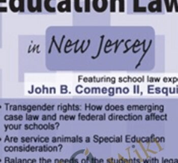 Special Education Law in New Jersey - John B. Comegno II