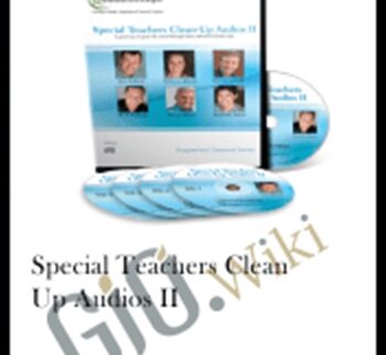 Special Teachers Clean Up Audios II - Release Technique