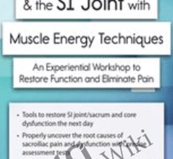 Stabilizing the Core & the SI Joint: A Manual Therapy Approach - Peggy Lamb