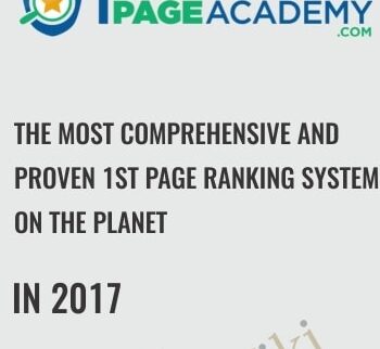 The Most Comprehensive and Proven 1st Page Ranking System In 2017