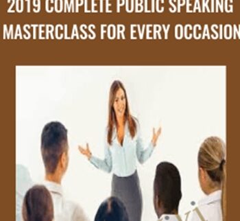 2019 Complete Public Speaking Masterclass For Every Occasion - TJ Walker
