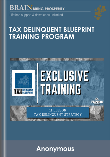 Tax Delinquent Blueprint – Anonymous