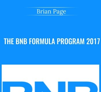 The BNB Formula Program 2017 – Brian Page