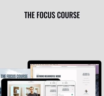 The Focus Course - Shawn Blanc