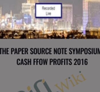 The Paper Source Note Symposium : Cash Ffow Profits 2016