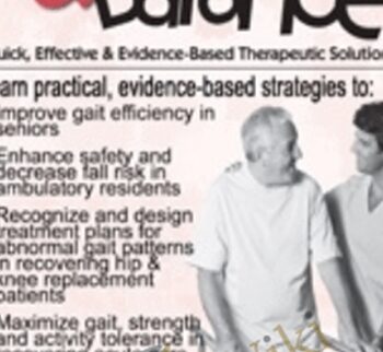 Gait & Balance: Quick, Effective & Evidence-Based Therapeutic Solutions - Michel Janet (Shelly) Denes
