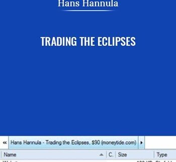 Trading the Eclipses - Hans Hannula