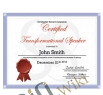 Transformational Speaker Certification – Chris Howard