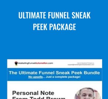 Ultimate Funnel Sneak Peek Package - Todd Brown