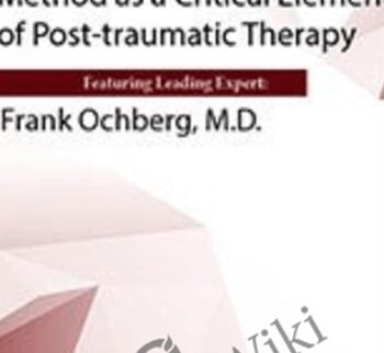Using Ochberg's Counting Method as a Critical Element of Post-Traumatic Therapy - Frank Ochberg