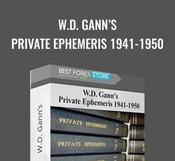 W.D. Gann’s Private Ephemeris 1941-1950 - W.D. Gann’s