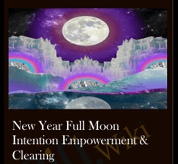 New Year Full Moon Intention Empowerment & Clearing