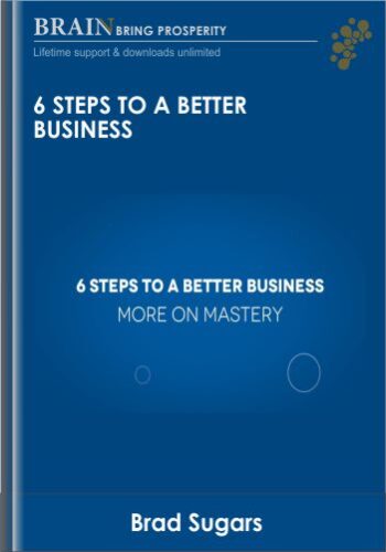 6 Steps To A Better Business – Brad Sugars