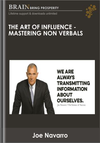 The Art Of Influence – Mastering Non Verbals – Joe Navarro