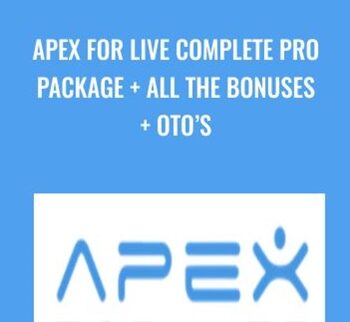 Apex For Live Complete Pro Package + All The Bonuses + OTO’s