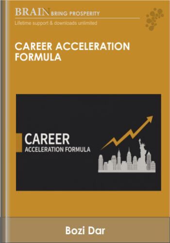 Career Acceleration Formula – Bozi Dar