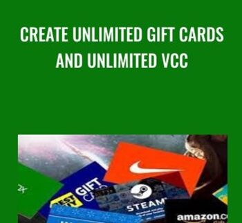 Create Unlimited Gift Cards And Unlimited VCC
