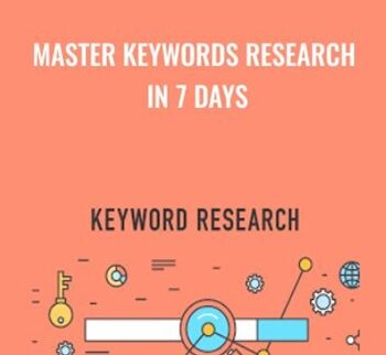 Master Keywords Research In 7 Days