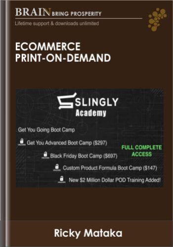 Ecommerce Print-on-Demand - Ricky Mataka