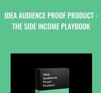 Idea Audience Proof Product -The Side Income Playbook – Justin Welsh