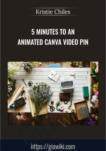 5 Minutes To An Animated Canva Video Pin - Kristie Chiles