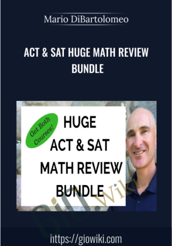ACT & SAT Huge Math Review Bundle – Mario DiBartolomeo