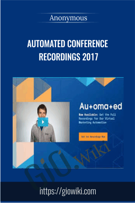 Automated Conference Recordings 2017 – Anonymous