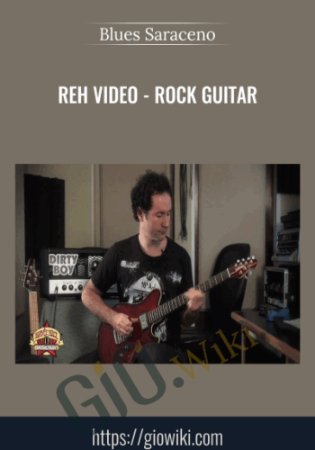 REH Video - Rock guitar - Blues Saraceno