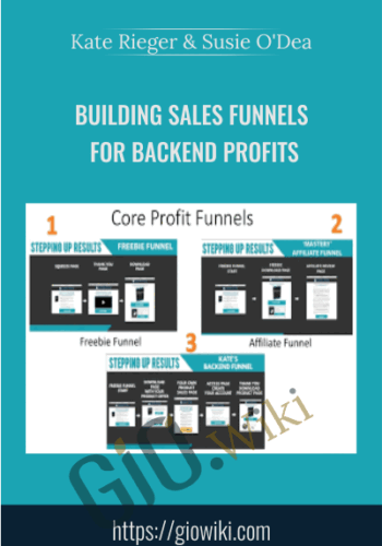 Building Sales Funnels for Backend Profits - Kate Rieger & Susie O'Dea