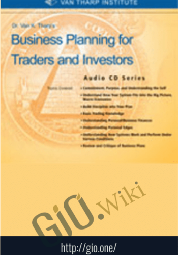 Business Planning For Traders – Van Tharp