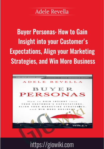Buyer Personas - Adele Revella