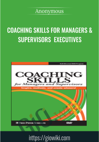 Coaching Skills for Managers & Supervisors