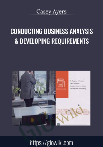 Conducting Business Analysis & Developing Requirements - Casey Ayers