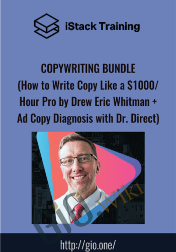 Copywriting Bundle (How To Write Copy Like A $1000 Or Hour Pro By Drew Eric Whitman + Ad Copy Diagnosis With Dr. Direct)