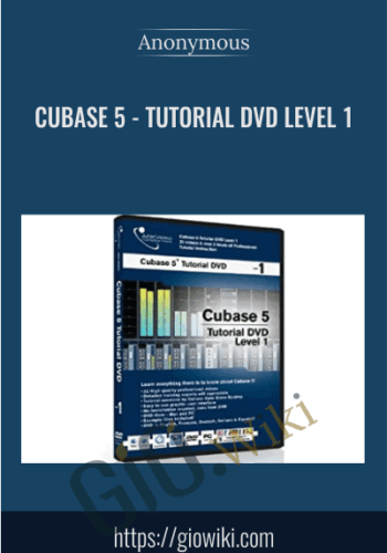 Cubase 5 - Tutorial DVD Level 1
