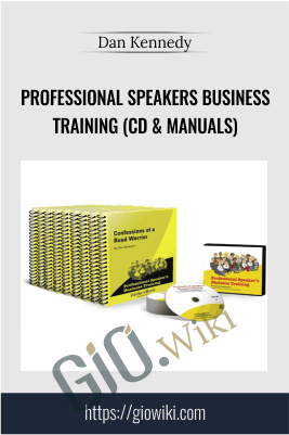 Professional Speakers Business Training (Cd & Manuals) – Dan Kennedy