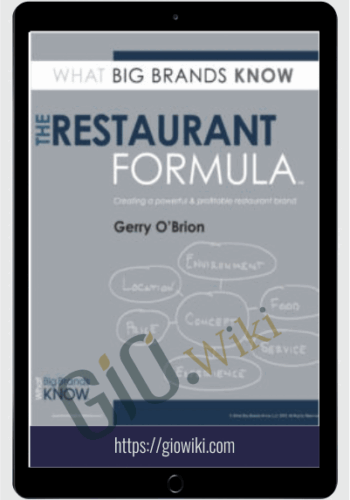 The Restaurant Formula - Gerry O'Brion