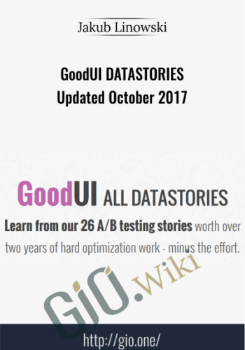 GoodUI DATASTORIES Updated October 2017