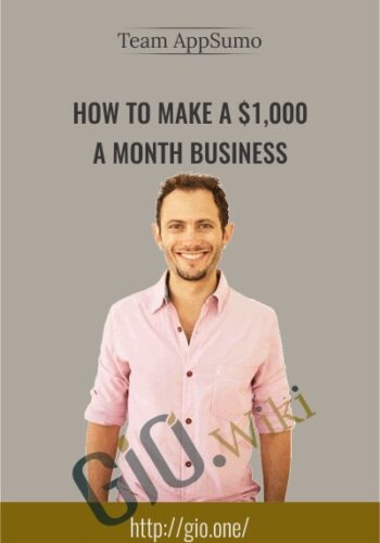How To Make A $1,000 A Month Business – Team AppSumo