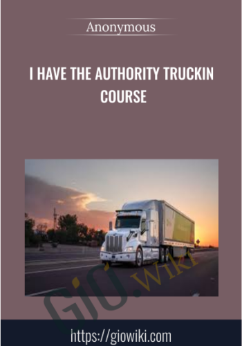 I Have The Authority Truckin Course