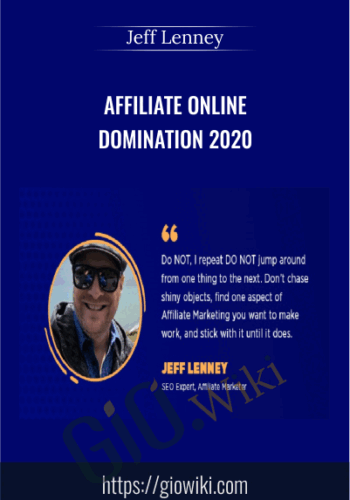Affiliate Online Domination 2020 – Jeff Lenney