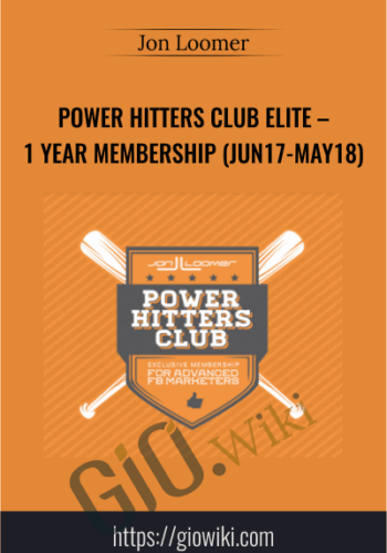 Power Hitters Club Elite - 1 Year Membership (Jun17-May18) - Jon Loomer