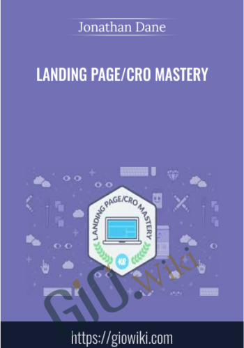 Landing Page/CRO Mastery - Jonathan Dane